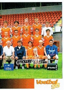 Sticker Team Volendam - Voetbal 1995-1996 - Panini