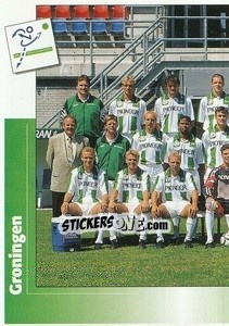 Sticker Team Groningen - Voetbal 1995-1996 - Panini