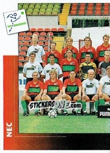 Sticker Team NEC - Voetbal 1995-1996 - Panini