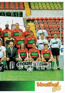 Sticker Team NEC - Voetbal 1995-1996 - Panini