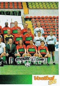 Sticker Team NEC - Voetbal 1995-1996 n. 404 - Panini