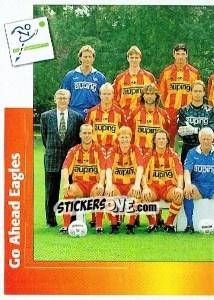 Sticker Team Go Ahead Eagles - Voetbal 1995-1996 - Panini