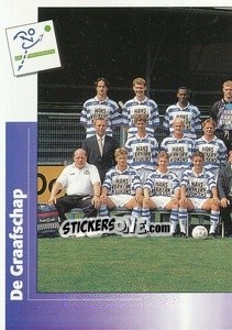 Sticker Team De Graafschap - Voetbal 1995-1996 - Panini