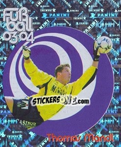 Sticker Thomas Mandl - Österreichische Fußball-Bundesliga 2003-2004 n. 10 - Panini