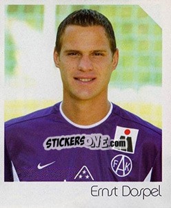 Figurina Ernst Dospel - Österreichische Fußball-Bundesliga 2003-2004 n. 16 - Panini