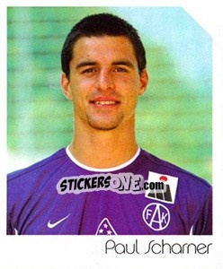 Sticker Paul Scharner - Österreichische Fußball-Bundesliga 2003-2004 n. 18 - Panini