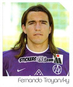 Figurina Fernando Troyansky - Österreichische Fußball-Bundesliga 2003-2004 - Panini