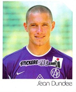 Sticker Sean Dundee - Österreichische Fußball-Bundesliga 2003-2004 n. 26 - Panini