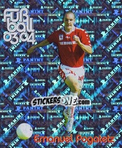 Sticker Emanuel Pogatetz - Österreichische Fußball-Bundesliga 2003-2004 n. 39 - Panini