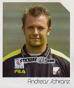 Figurina Andreas Schranz - Österreichische Fußball-Bundesliga 2003-2004 n. 40 - Panini