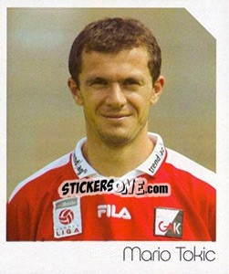 Sticker Mario Tokic - Österreichische Fußball-Bundesliga 2003-2004 - Panini