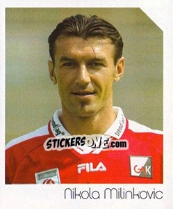 Figurina Nikola Milinkovic - Österreichische Fußball-Bundesliga 2003-2004 n. 50 - Panini
