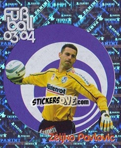 Sticker Zeljko Pavlovic - Österreichische Fußball-Bundesliga 2003-2004 - Panini