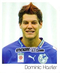Sticker Dominic Hassler - Österreichische Fußball-Bundesliga 2003-2004 n. 81 - Panini