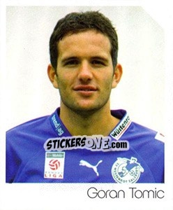 Sticker Goran Tomic - Österreichische Fußball-Bundesliga 2003-2004 n. 83 - Panini