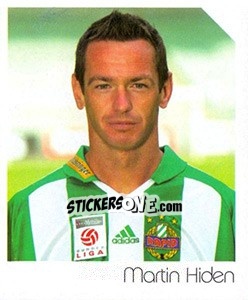 Sticker Martin Hiden - Österreichische Fußball-Bundesliga 2003-2004 n. 101 - Panini