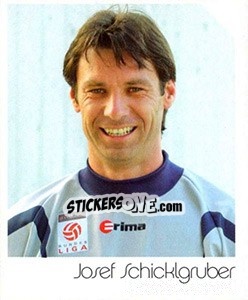 Cromo Josef Schicklgruber - Österreichische Fußball-Bundesliga 2003-2004 - Panini