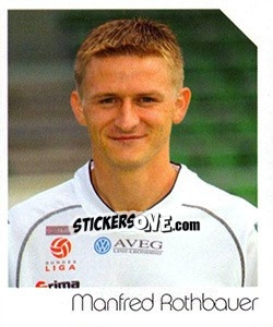 Sticker Manfred Rothbauer - Österreichische Fußball-Bundesliga 2003-2004 - Panini