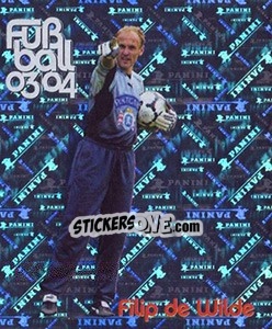 Sticker Filip de Wilde - Österreichische Fußball-Bundesliga 2003-2004 n. 144 - Panini