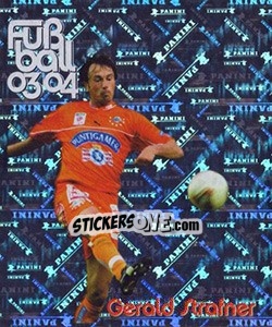 Figurina Gerald Strafner - Österreichische Fußball-Bundesliga 2003-2004 n. 147 - Panini
