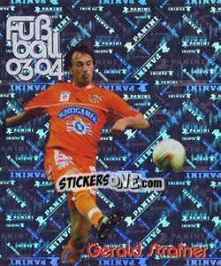 Cromo Gerald Strafner - Österreichische Fußball-Bundesliga 2003-2004 - Panini