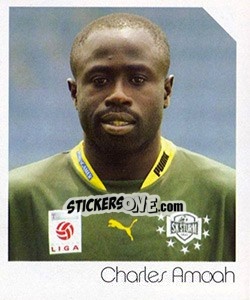 Cromo Charles Amoah - Österreichische Fußball-Bundesliga 2003-2004 - Panini