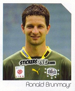 Figurina Ronald Brunmayr - Österreichische Fußball-Bundesliga 2003-2004 n. 160 - Panini