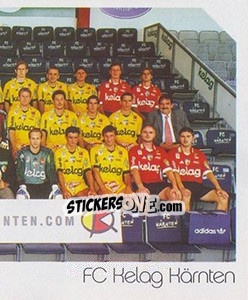 Sticker Mannschaft - Österreichische Fußball-Bundesliga 2003-2004 n. 195 - Panini
