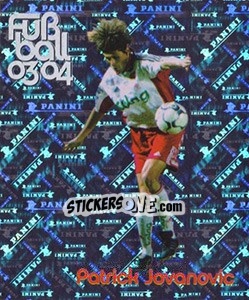 Figurina Patrick Jovanovic - Österreichische Fußball-Bundesliga 2003-2004 n. 198 - Panini