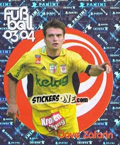 Cromo Dave Zafarin - Österreichische Fußball-Bundesliga 2003-2004 - Panini