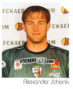 Cromo Alexander Schenk - Österreichische Fußball-Bundesliga 2003-2004 - Panini