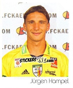 Figurina Jürgen Kampel - Österreichische Fußball-Bundesliga 2003-2004 n. 206 - Panini