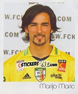Figurina Marijo Maric - Österreichische Fußball-Bundesliga 2003-2004 n. 218 - Panini