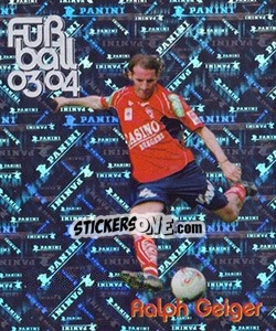 Figurina Ralph Geiger - Österreichische Fußball-Bundesliga 2003-2004 n. 225 - Panini