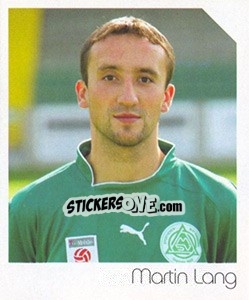 Figurina Martin Lang - Österreichische Fußball-Bundesliga 2003-2004 n. 259 - Panini