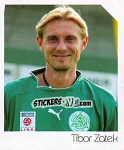 Sticker Tibor Zatek - Österreichische Fußball-Bundesliga 2003-2004 - Panini