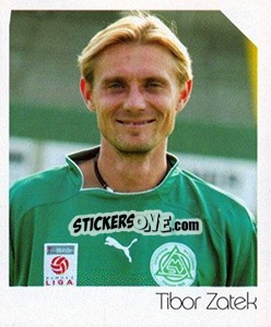 Sticker Tibor Zatek - Österreichische Fußball-Bundesliga 2003-2004 n. 263 - Panini