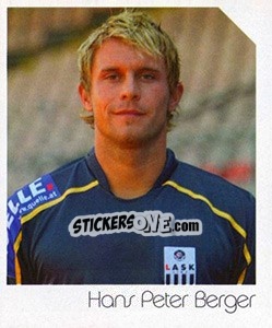 Sticker Hans Peter Berger - Österreichische Fußball-Bundesliga 2003-2004 n. 278 - Panini