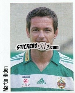 Sticker Martin Hiden - Österreichische Fußball-Bundesliga 2005-2006 n. 17 - Panini