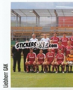Sticker Team photo (1) - Österreichische Fußball-Bundesliga 2005-2006 n. 31 - Panini
