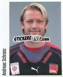 Figurina Andreas Schranz - Österreichische Fußball-Bundesliga 2005-2006 n. 40 - Panini