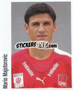 Figurina Mario Majstorovic - Österreichische Fußball-Bundesliga 2005-2006 n. 42 - Panini