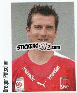 Cromo Gregor Pötscher - Österreichische Fußball-Bundesliga 2005-2006 - Panini
