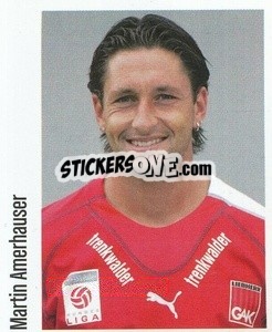 Sticker Martin Amerhauser - Österreichische Fußball-Bundesliga 2005-2006 - Panini
