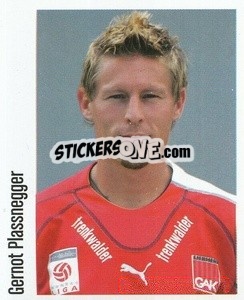 Sticker Gernot Plassnegger - Österreichische Fußball-Bundesliga 2005-2006 - Panini