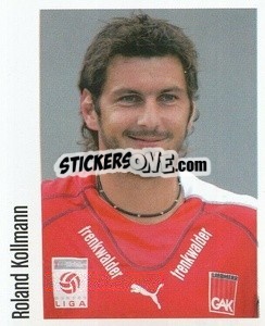 Figurina Roland Kollmann - Österreichische Fußball-Bundesliga 2005-2006 n. 54 - Panini