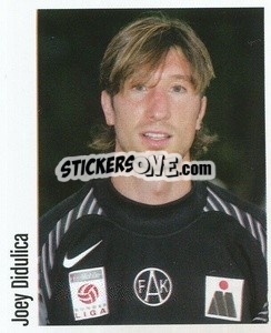 Cromo Joey Didulica - Österreichische Fußball-Bundesliga 2005-2006 - Panini