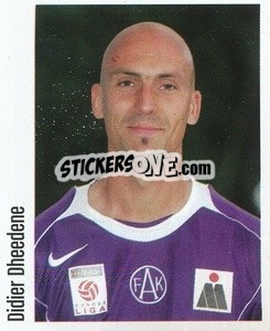 Sticker Didier Dheedene - Österreichische Fußball-Bundesliga 2005-2006 - Panini