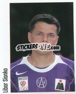 Sticker Libor Sionko - Österreichische Fußball-Bundesliga 2005-2006 - Panini