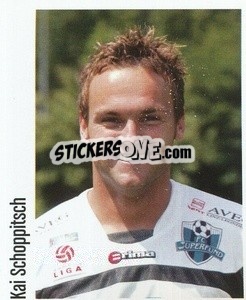 Figurina Kai Schoppitsch - Österreichische Fußball-Bundesliga 2005-2006 n. 105 - Panini